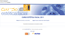 Tablet Screenshot of inscripciones.altai.es